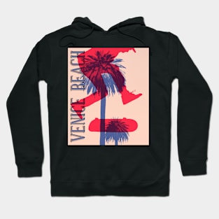 Venice Beach Retro Skater Look Skater Vintage design Hoodie